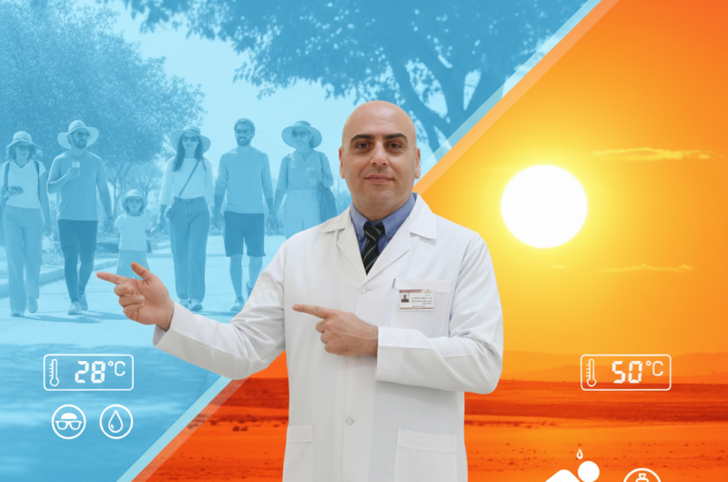 نکات ضروری برای مقابله با گرمای ۵۰ درجه: پیشگیری از گرمازدگی در تابستان کاشان